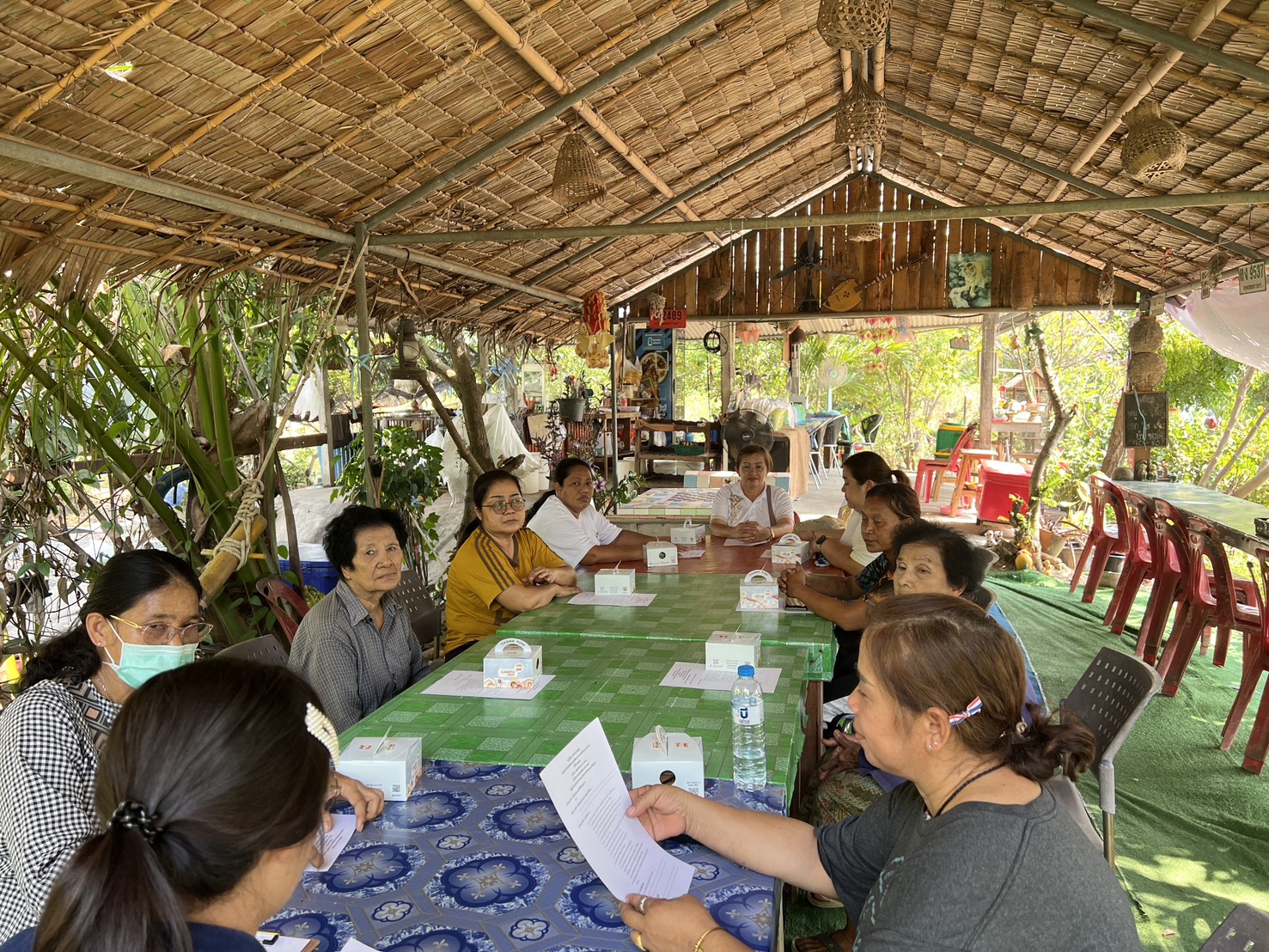 สพอ.บางไทร ประชุมคณะทำงานขับเคลื่อนกองทุนพัฒนาบทบาทสตรีตำบลบ้านม้า ครั้งที่ 2/2569