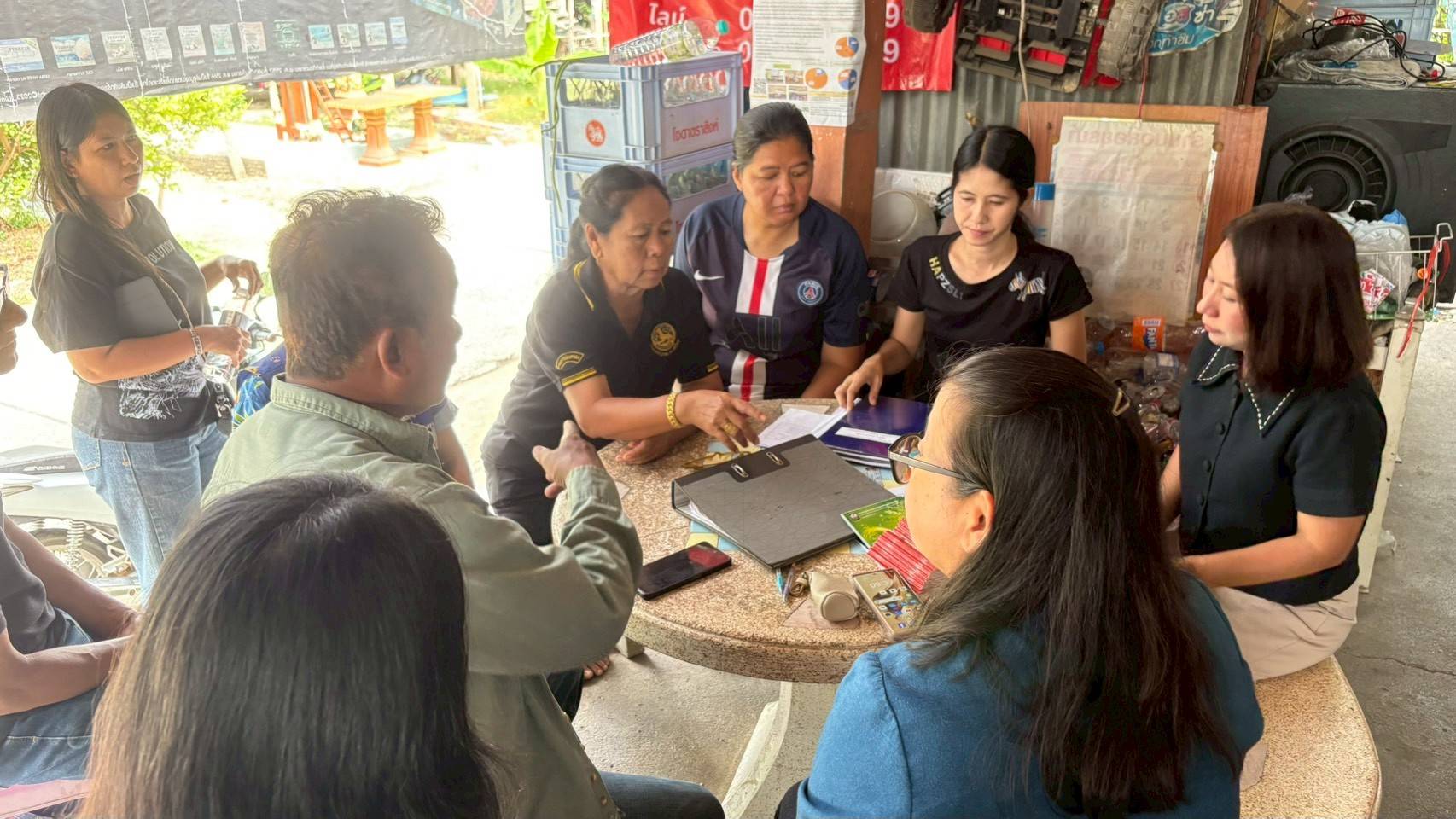 📣 สพอ.บางไทร 🦐 เตรียมความพร้อมคัดเลือกอาสาพัฒนาชุมชน (อช.)